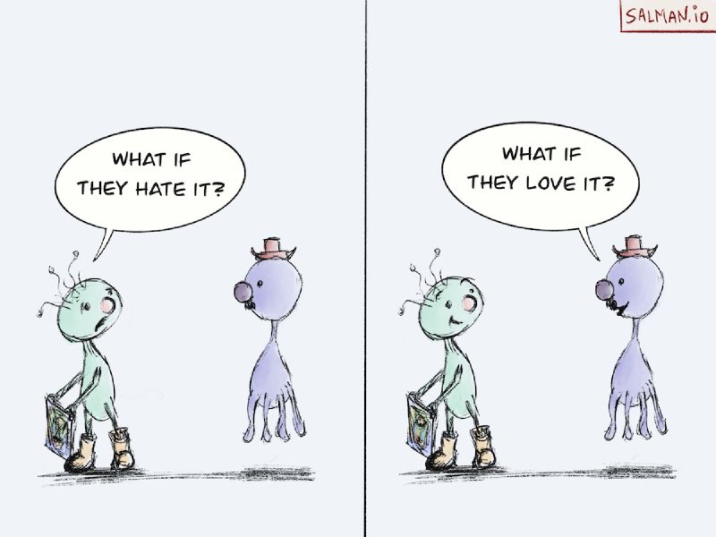 Comic — What if they love it? Comic — What if they love it?